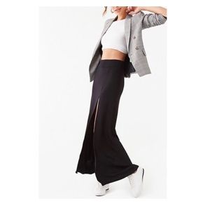 Nasty Gal High Slit Jersey Maxi Skirt